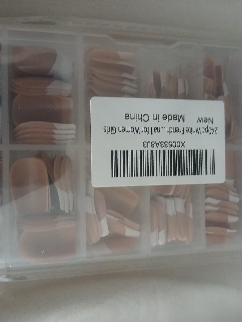 250 Piece French Nail Kit With Glue And Tabs